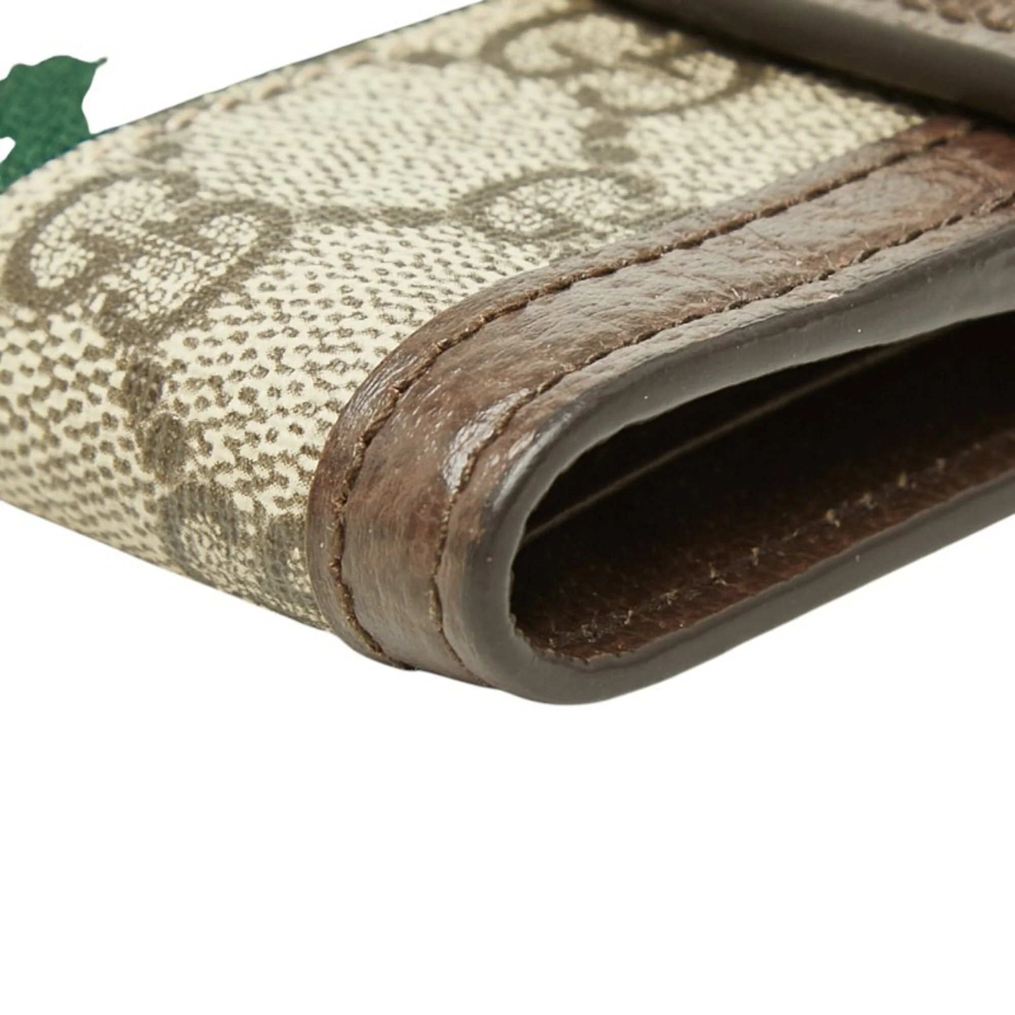 Ophidia French Flap Wallet GG Coated Canvas Compact - Image 4