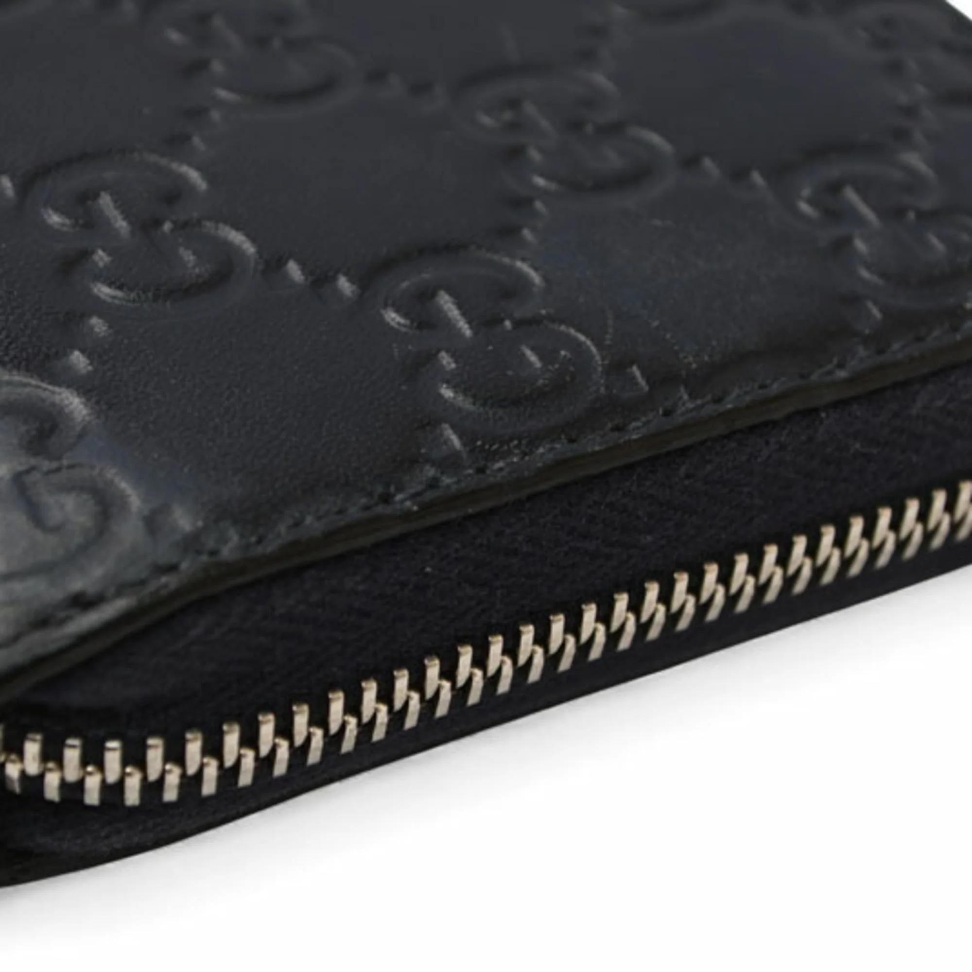 Web Zip Around Wallet Guccissima Leather - Image 6