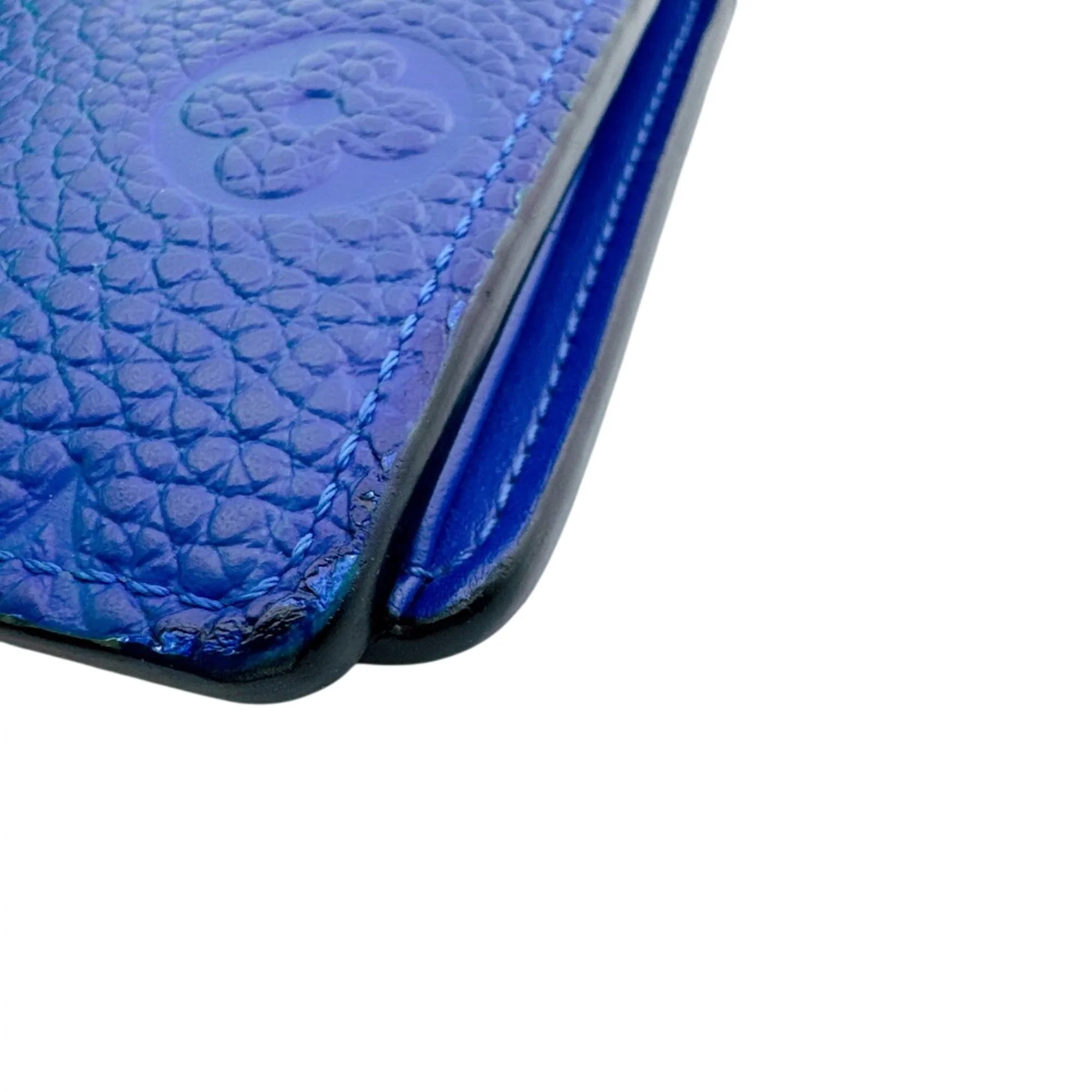 Brazza Wallet Limited Edition Illusion Monogram Taurillon Leather - Image 6