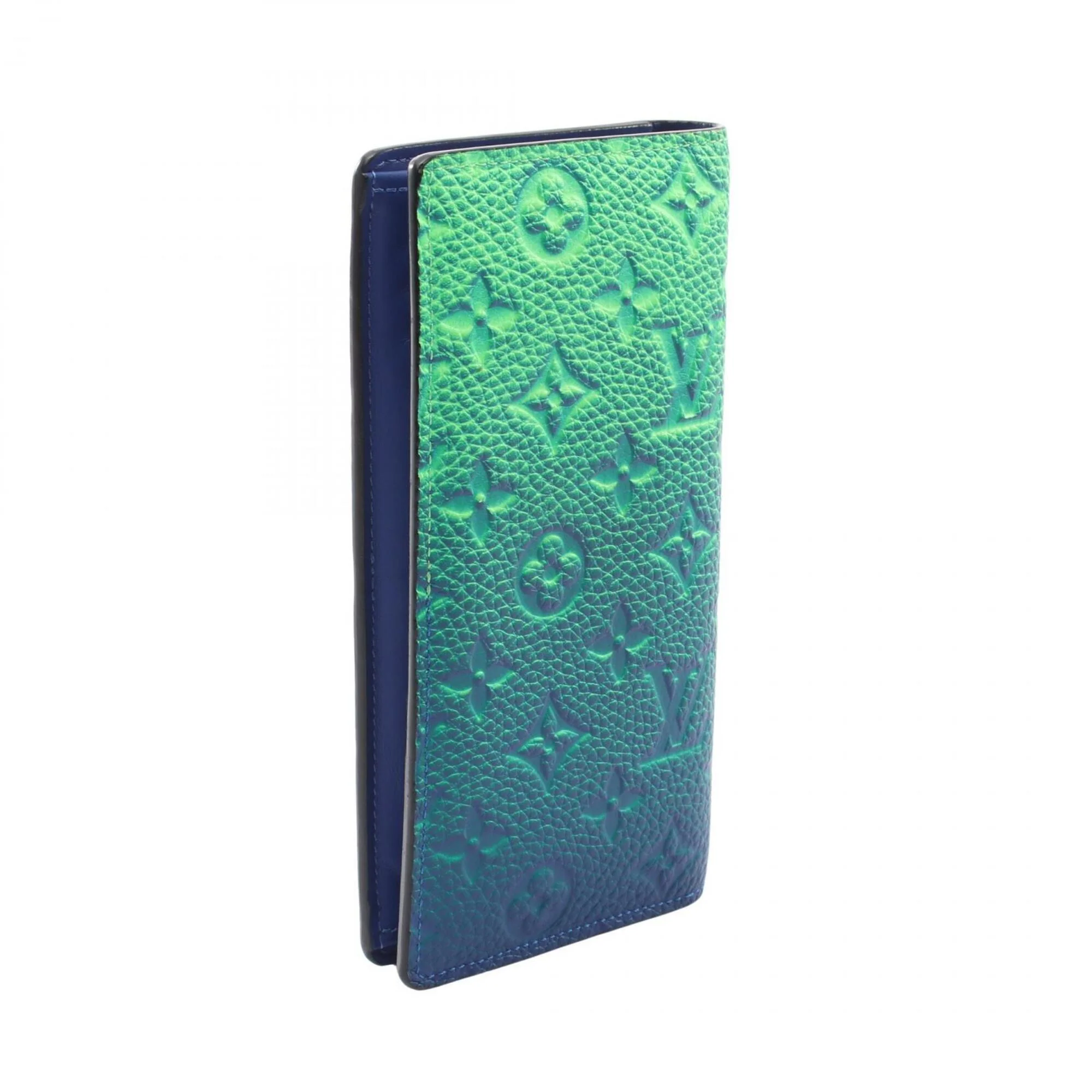 Brazza Wallet Limited Edition Illusion Monogram Taurillon Leather - Image 2