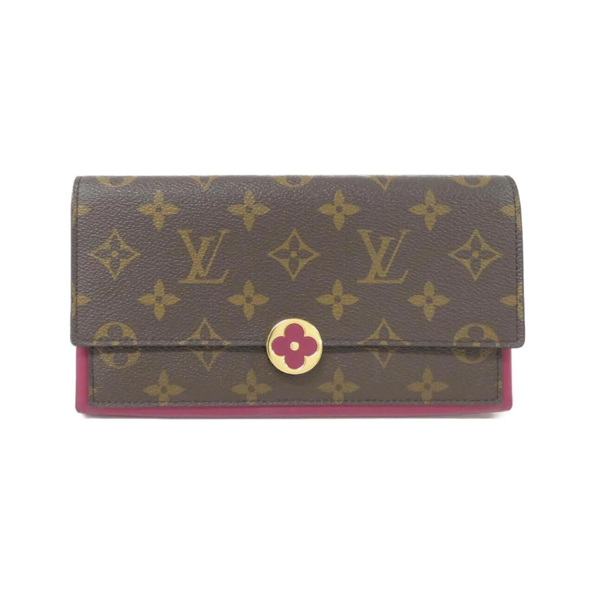 Flore Wallet Monogram Canvas