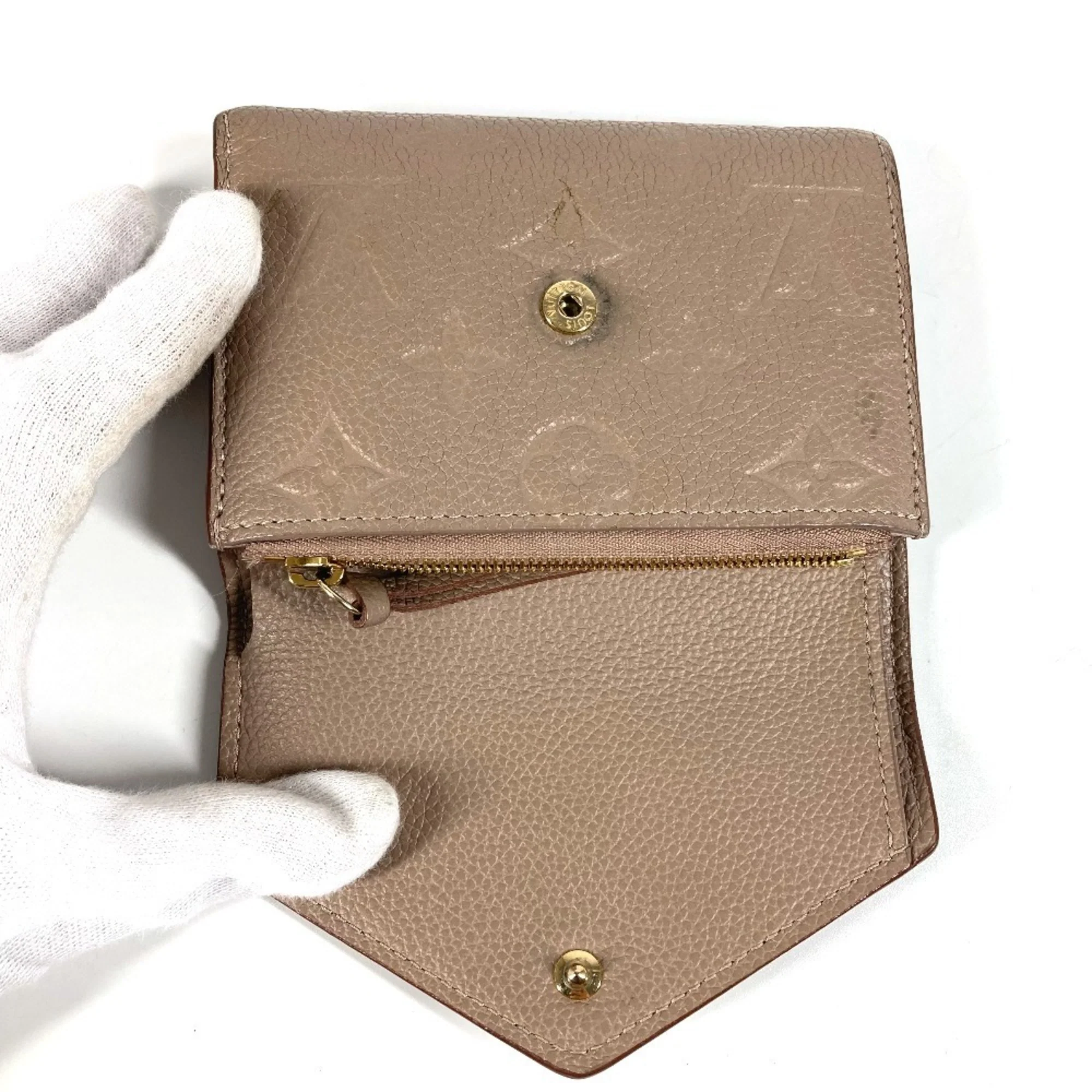 Victorine Wallet Monogram Empreinte Leather - Image 9