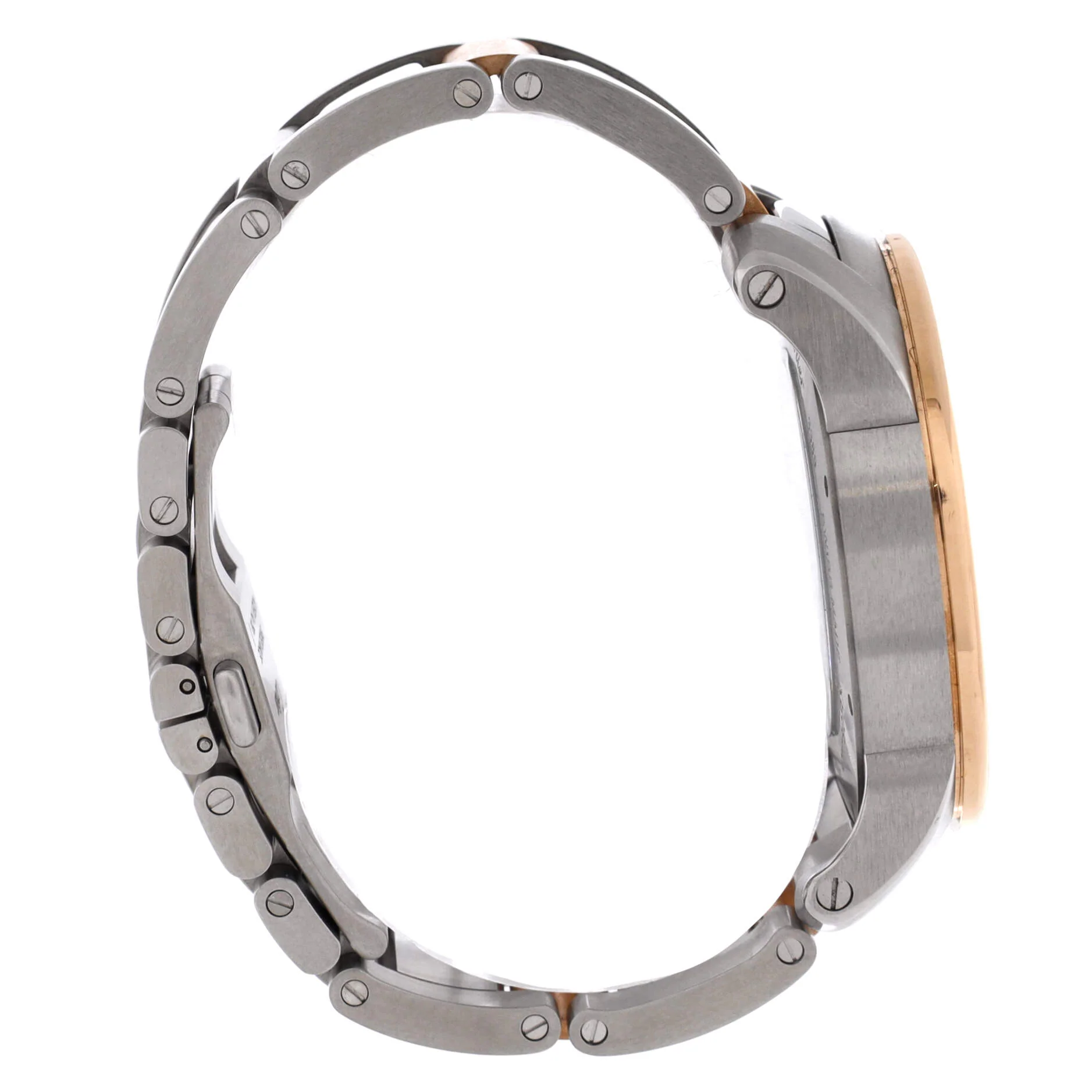 Calibre de Cartier Automatic Watch Stainless Steel and Rose Gold 42 - Image 3