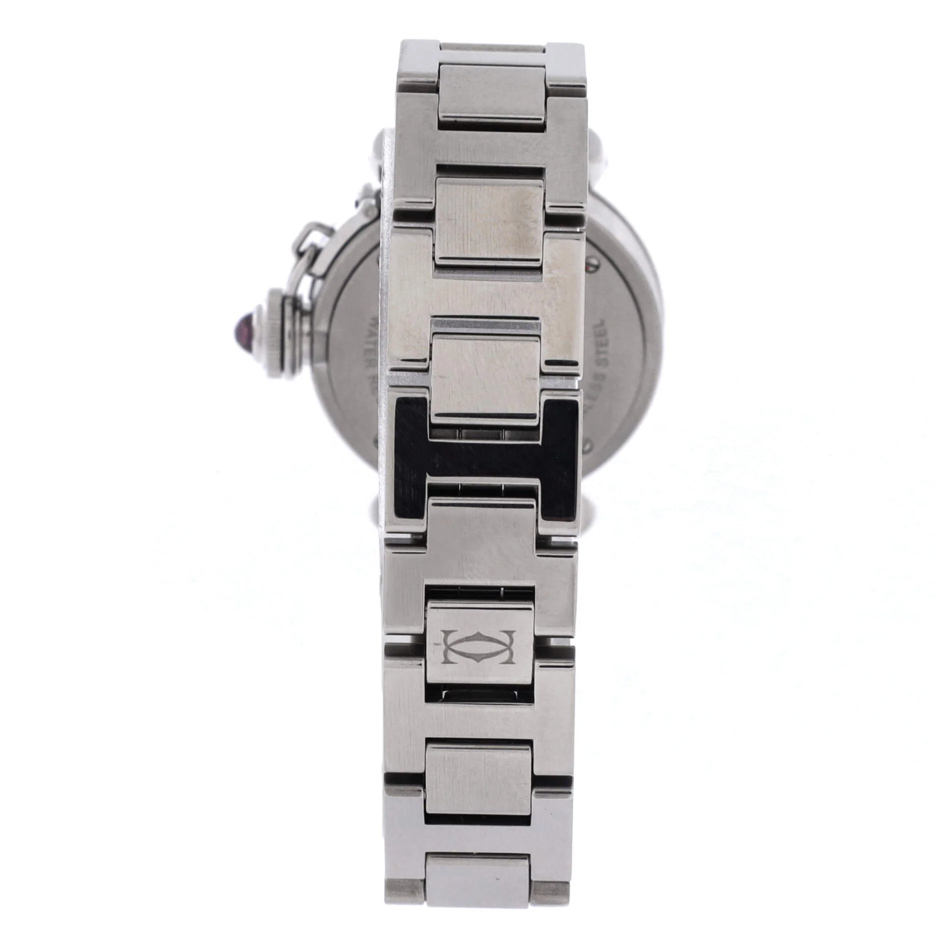 Miss Pasha Pink Dial Quartz Watch Stainless Steel 27 - Image 4