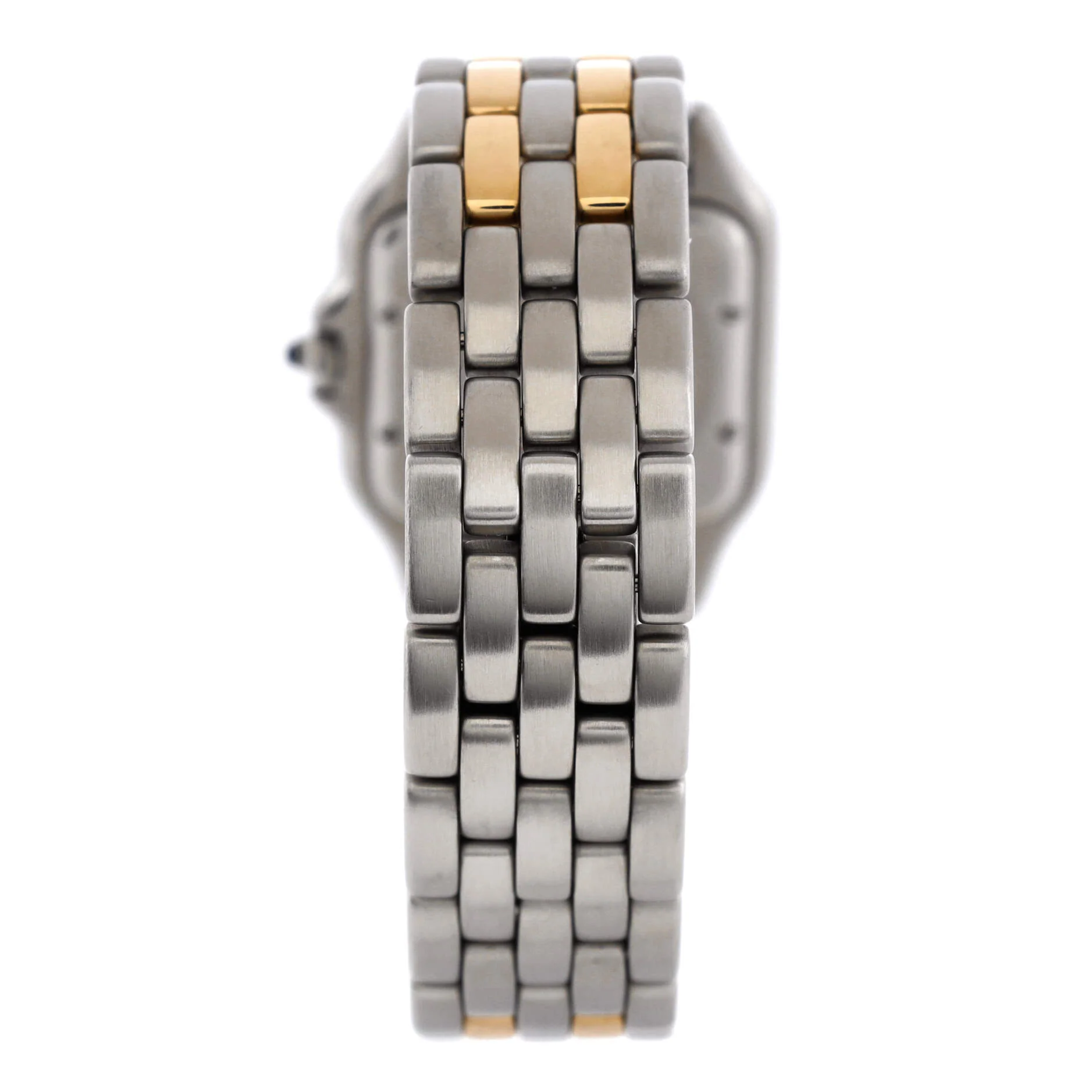 Panthere de Cartier Quartz Watch Stainless Steel and Yellow Gold 27 - Image 4