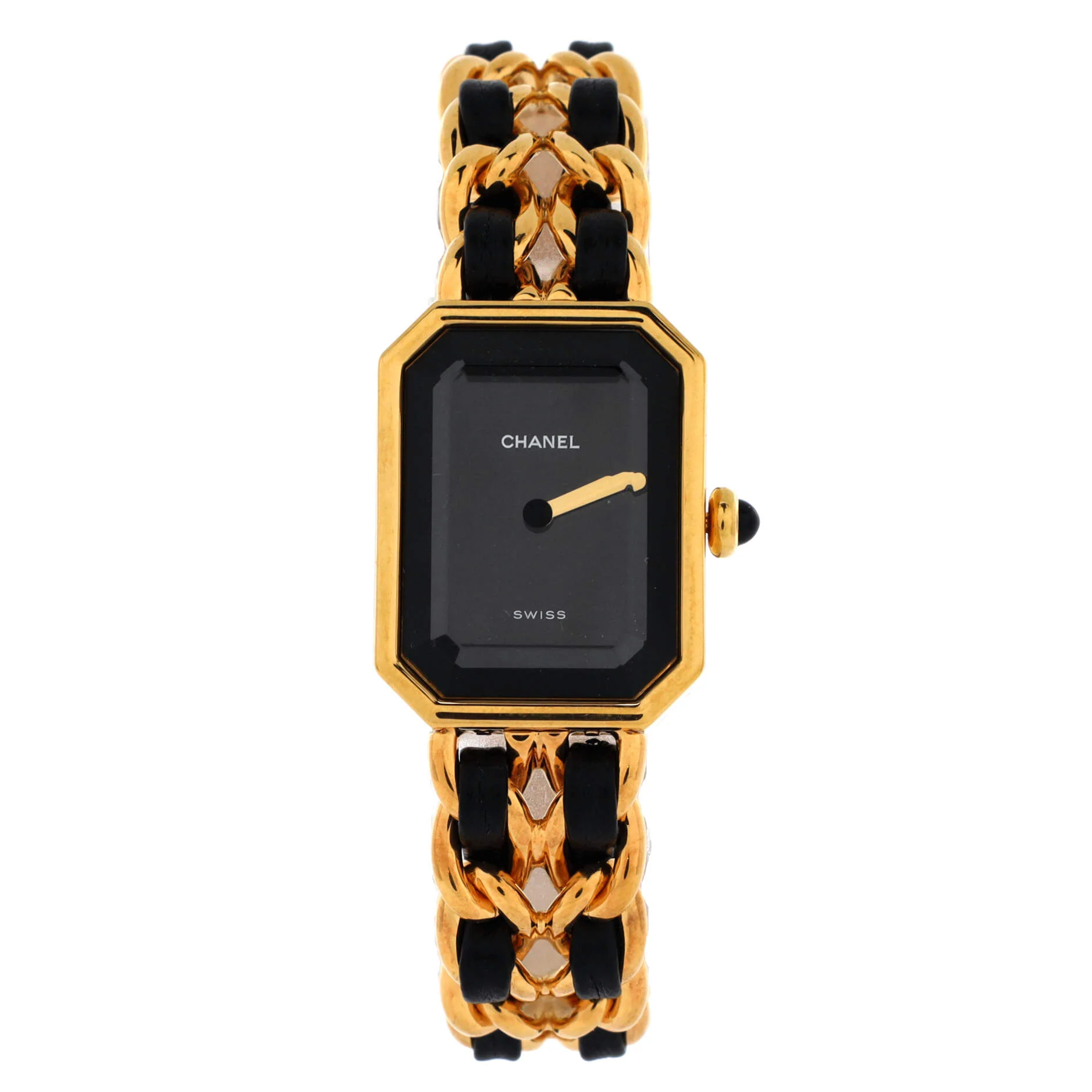 Premiere Rock Quartz Watch Plated Metal and Leather 20