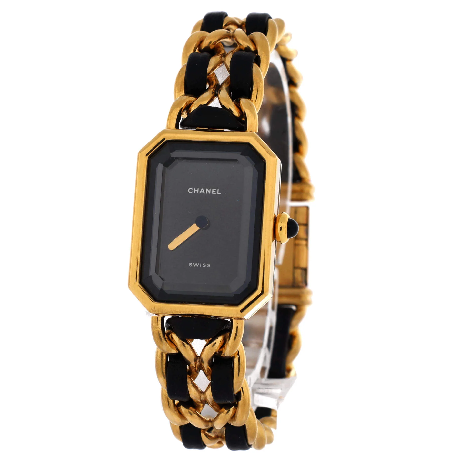Premiere Rock Quartz Watch Plated Metal and Leather 20 - Image 2