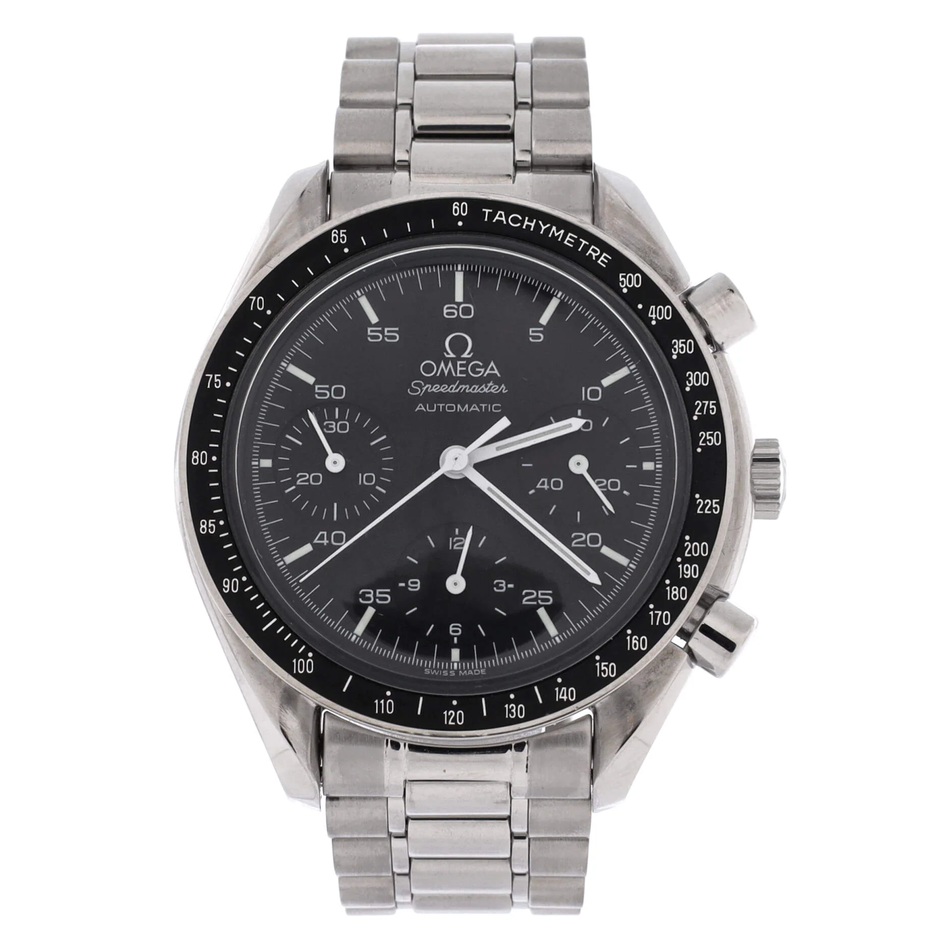 Speedmaster Reduced Chronograph Automatic Watch Stainless Steel 39