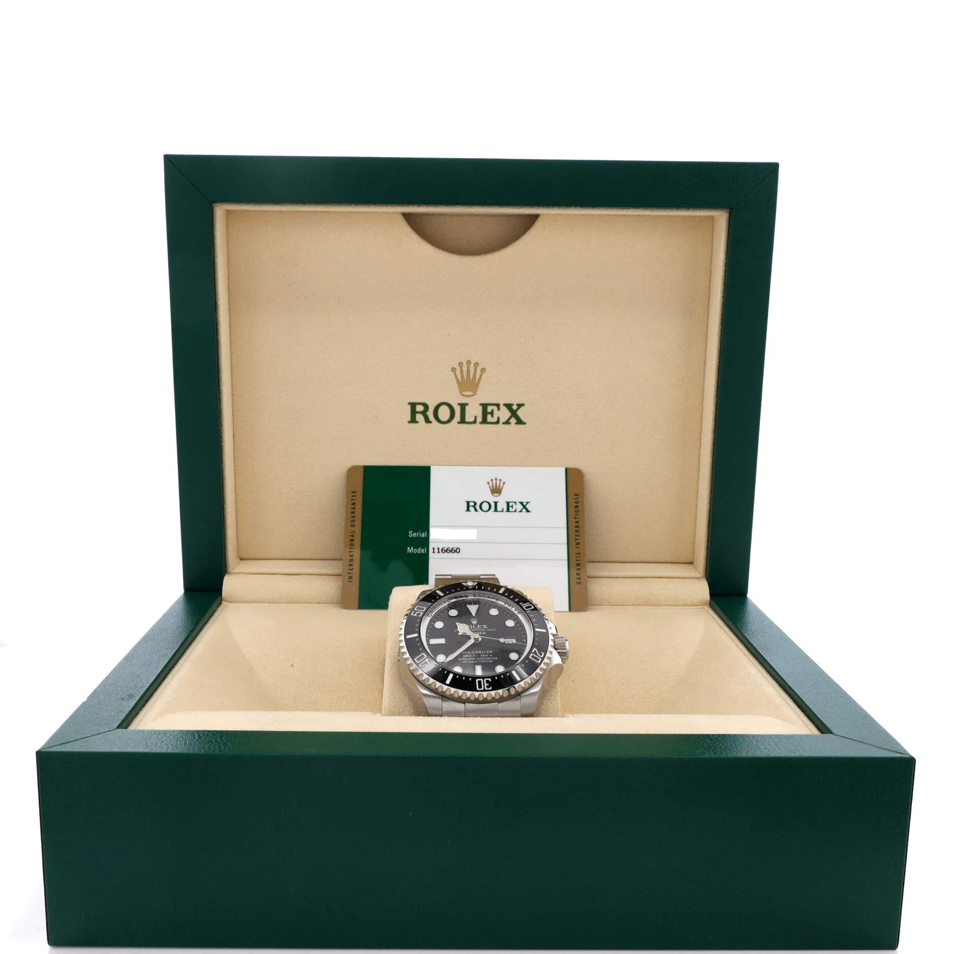 Oyster Perpetual Deepsea Sea-Dweller Automatic Watch Stainless Steel and Cerachrom 44 - Image 2