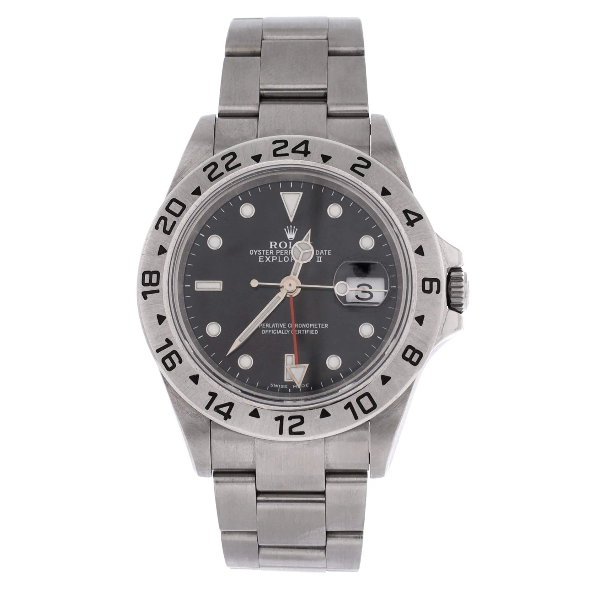 Oyster Perpetual Explorer II Automatic Watch Stainless Steel 40