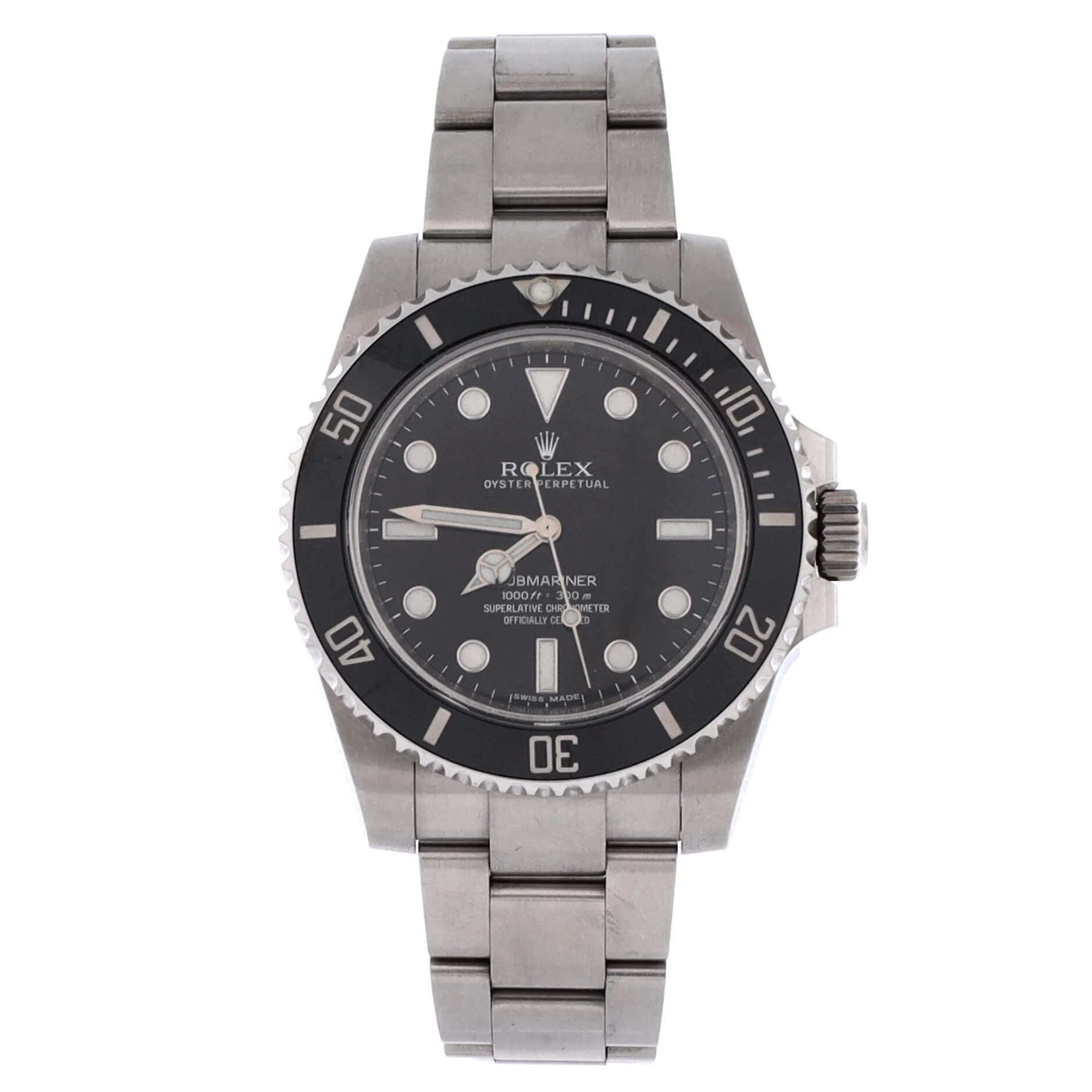 Oyster Perpetual Submariner Automatic Watch Stainless Steel and Cerachrom 40